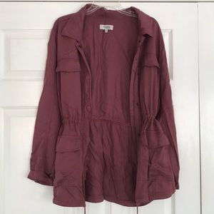 *SOLD* Mauve Army Jacket